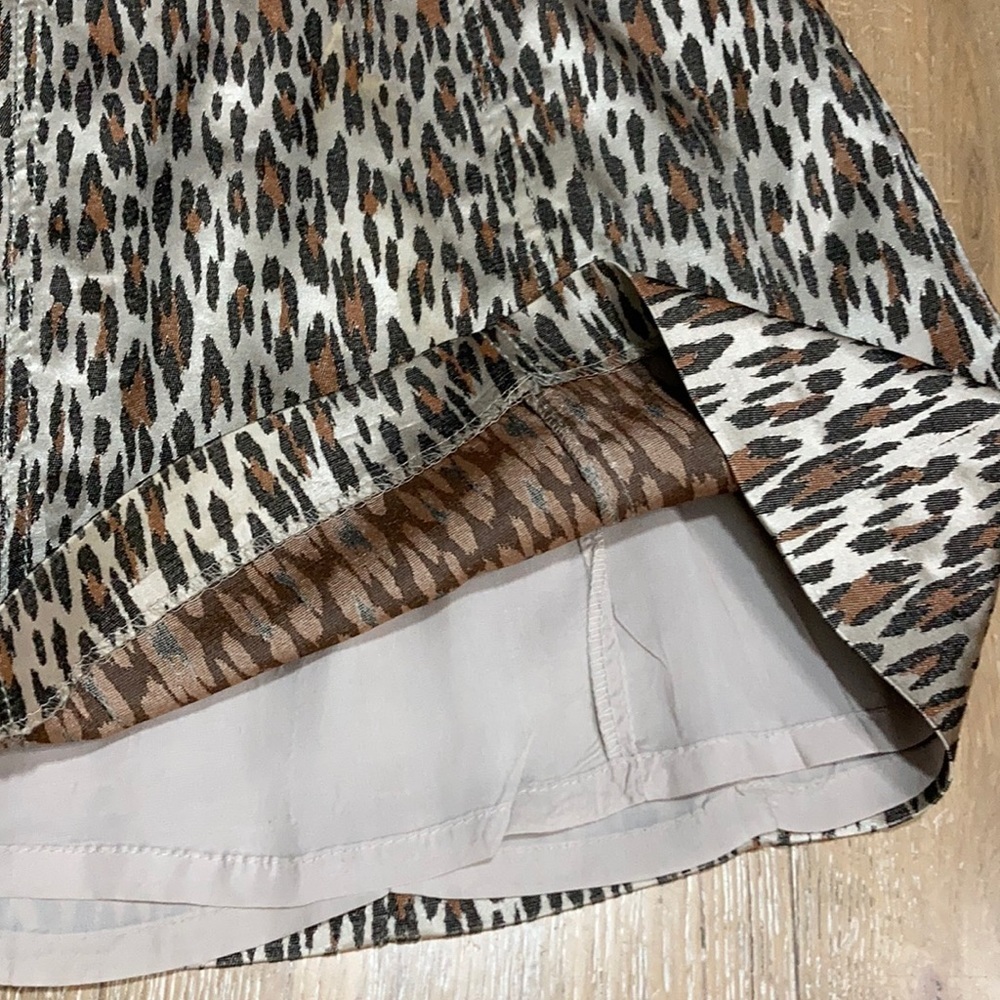 Alberto Makali For Cache Leopard Print Skirt - image 6